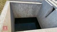 1 X 75 GALLON DOUBLE CONCRETE WATER TROUGH - 2