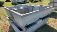 1 X 75 GALLON DOUBLE CONCRETE WATER TROUGH