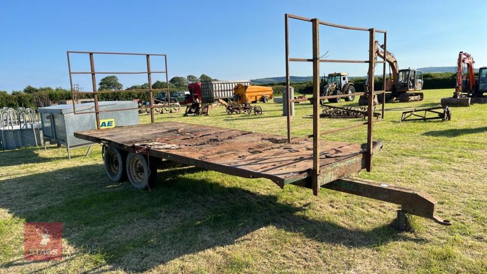 17' TWIN AXLE BALE TRAILER