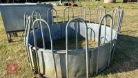 GALVANISED TOMBSTONE CATTLE FEEDER - 4