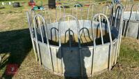 GALVANISED TOMBSTONE CATTLE FEEDER - 6