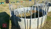 GALVANISED TOMBSTONE CATTLE FEEDER - 7