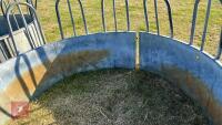 GALVANISED TOMBSTONE CATTLE FEEDER - 8