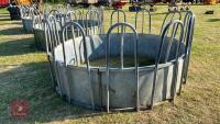 GALVANISED TOMBSTONE CATTLE FEEDER