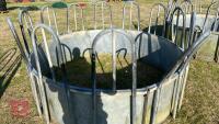 GALVANISED TOMBSTONE CATTLE FEEDER - 6