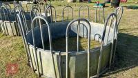 GALVANISED TOMBSTONE CATTLE FEEDER - 4