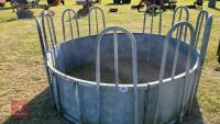 GALVANISED TOMBSTONE CATTLE FEEDER - 2