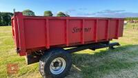 11' X 6'8'' SIROMER TIPPING TRAILER - 6