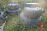 SET OF NEW WHEELS & TYRES - 7