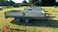 12' X5'6'' IFOR WILLIAMS FLATBED TRAILER - 2