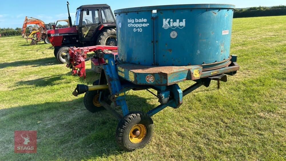 KIDD 6-10 BIG BALE STRAW CHOPPER