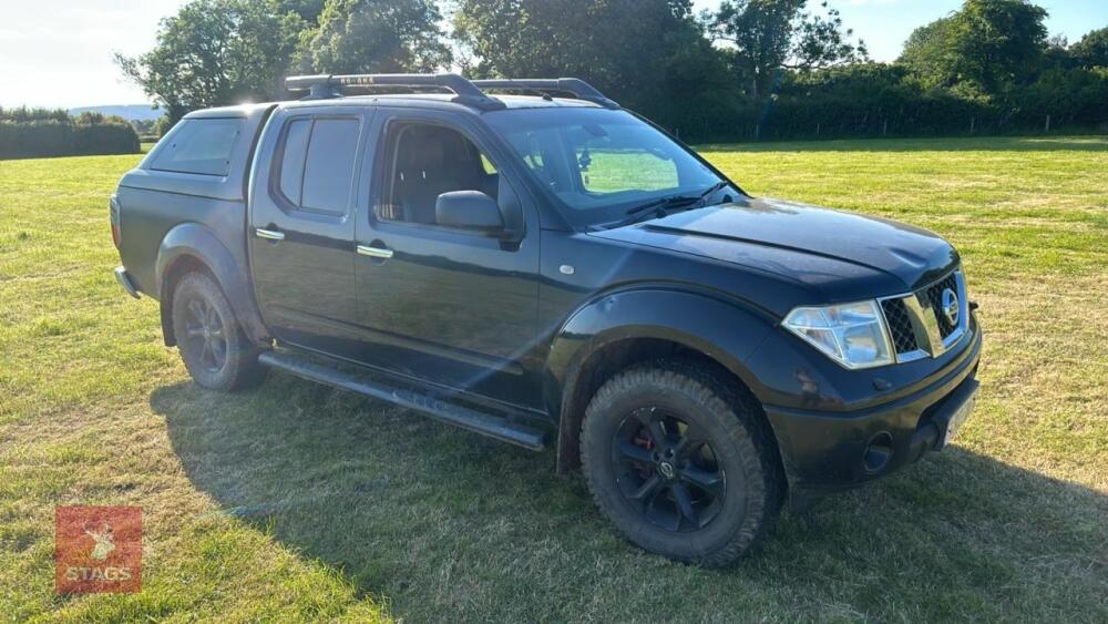 2007 NISSAN NAVARA PICK UP TRUCK