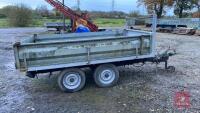 9' X 5' FLATBED TIPPING TRAILER - 4