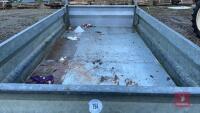 9' X 5' FLATBED TIPPING TRAILER - 7