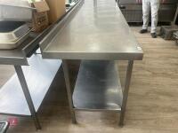 2.4M STAINLESS STEEL TABLE - 3