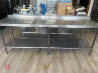 2.4M STAINLESS STEEL TABLE - 3