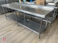 2.4M STAINLESS STEEL TABLE - 4