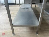 2.4M STAINLESS STEEL TABLE - 5