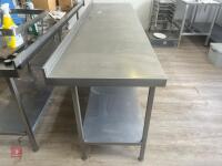 2.4M STAINLESS STEEL TABLE - 7