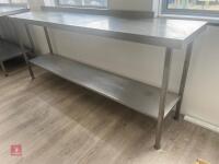 2.M STAINLESS STEEL TABLE - 5