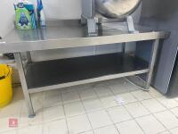 1.2M STAINLESS STEEL TABLE/UNIT - 2