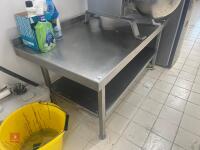 1.2M STAINLESS STEEL TABLE/UNIT - 4