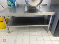 1.2M STAINLESS STEEL TABLE/UNIT - 5