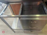 1M STAINLESS STEEL WORK UNIT - 6