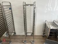 ADEXA STAINLESS STEEL CATERING TROLLEY