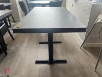 WOOD EFFECT DINING TABLE - 2