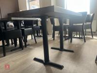 WOOD EFFECT DINING TABLE - 10