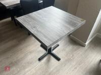 SQUARE DINING TABLE - 2