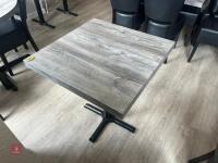 SQUARE DINING TABLE - 6