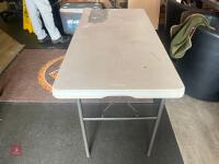 LIFETIME FOLDING TABLE - 4