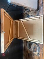 FOLD-OUT WOODEN TABLE - 2