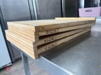 4 X CHOPPING/DRAINAGE BOARDS - 3