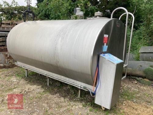 BULK MILK TANK/ COMPRESSOR/WATER HEATER