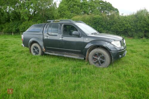 2007 NISSAN NAVARA PICK UP TRUCK