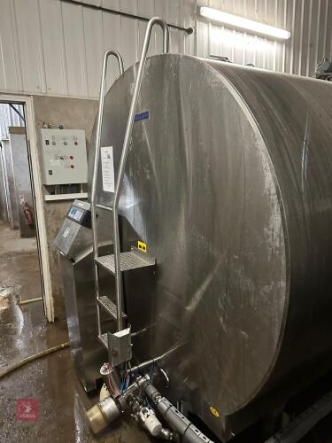 MUELLER 9200L BULK MILK TANK