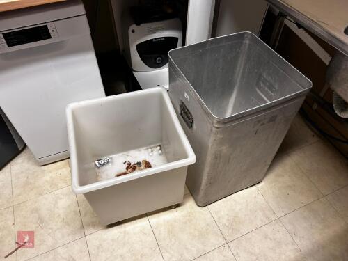 SS & PLASTIC BINS