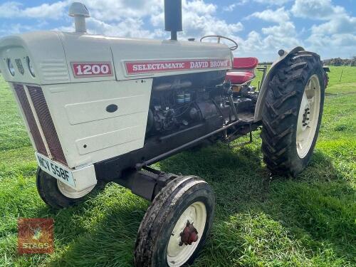 DAVID BROWN 1200 2WD TRACTOR