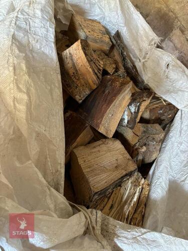 DUMPY BAG OF WELL SEASONED LOGS