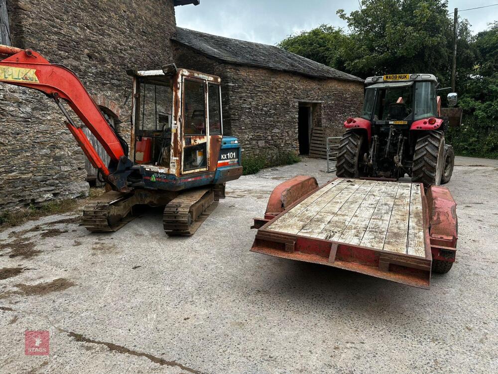 1995 KUBOTA KX 101 3.5TON DIGGER