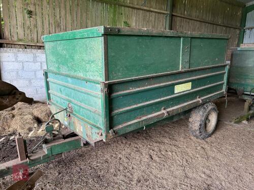 FRASER 4T SINGLE AXLE GRAIN TRAILER