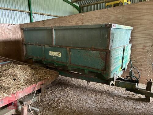 FRASER 3.5T SINGLE AXLE GRAIN TRAILER