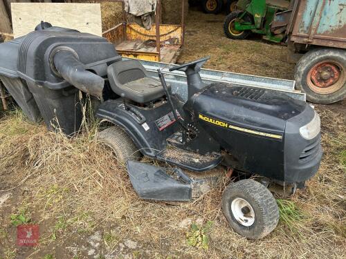 MCCULLOCH RIDE-ON MOWER S/R