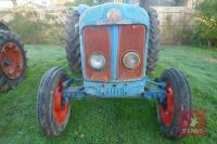 1962 FORDSON SUPER MAJOR 2WD TRACTOR - 24