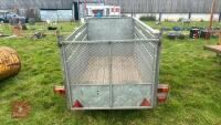 2.3M X 1.3M GALVANISED TRAILER - 6