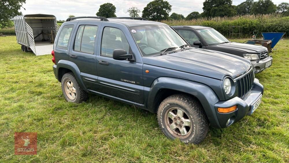 2002 CHEROKEE 3.7L 4WD JEEP