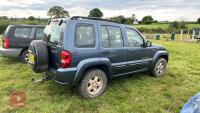 2002 CHEROKEE 3.7L 4WD JEEP - 3